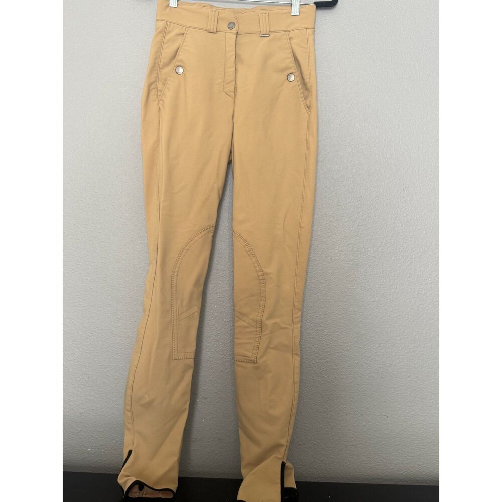 ANKY Technical Casuals Tan Equestrian Riding Breeches Pants Knee PatchWomen’s